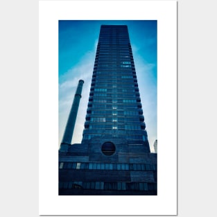 Blue Sky & Skyscraper Posters and Art